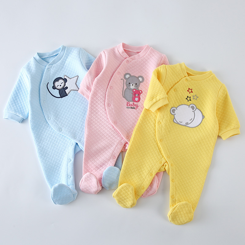Baby Clothing Brand - Baby katoenen rompertjes kleding pasgeboren lange