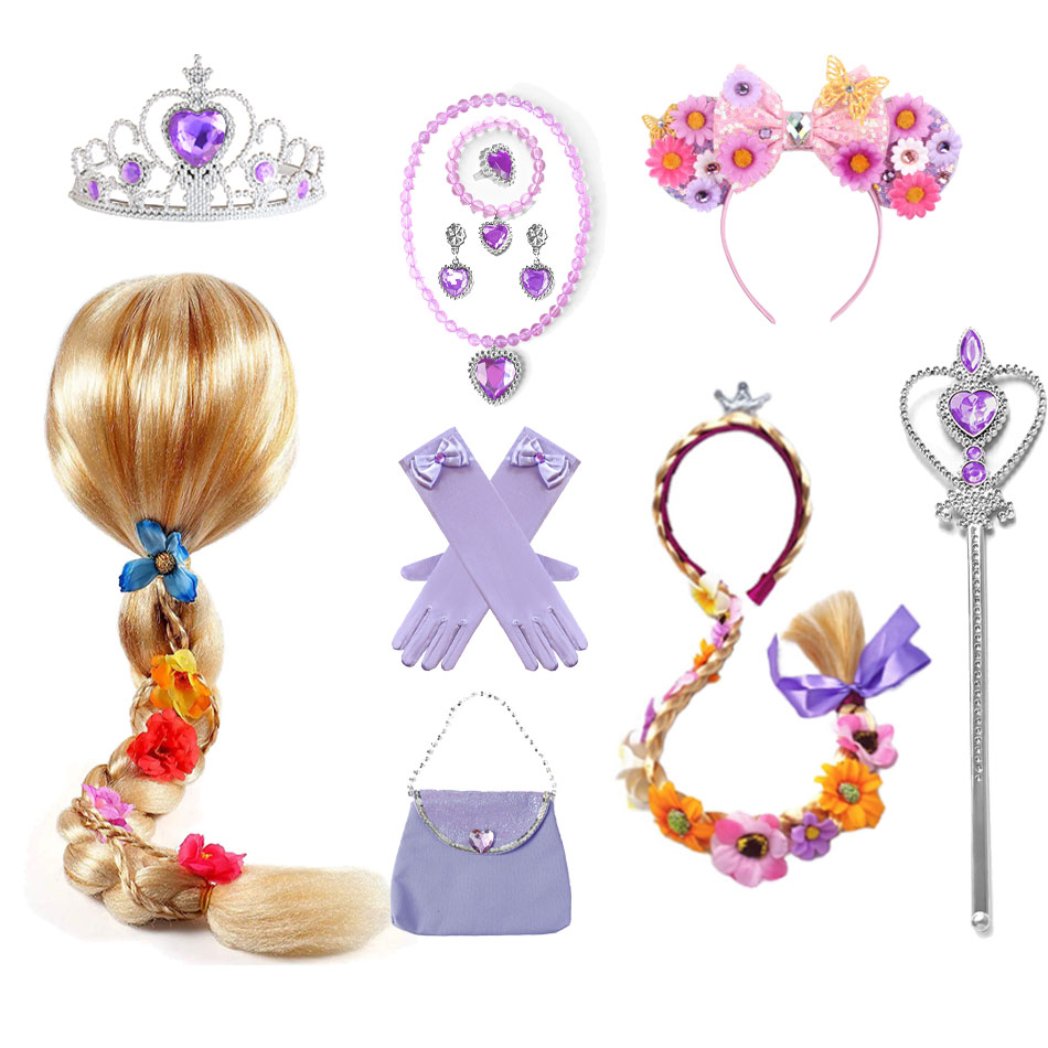 Baby Clothing Kit - Rapunzel Prinses Accessoires Handschoenen Wand Kroon