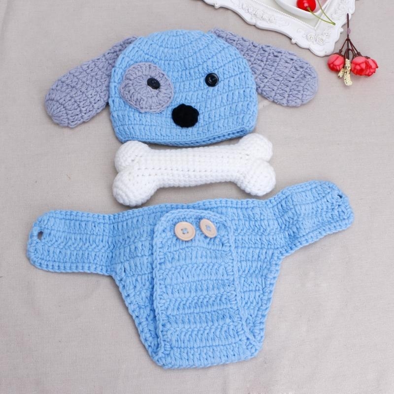 Baby Clothing Products - 3-delig pasgeboren fotografie prop hoed +