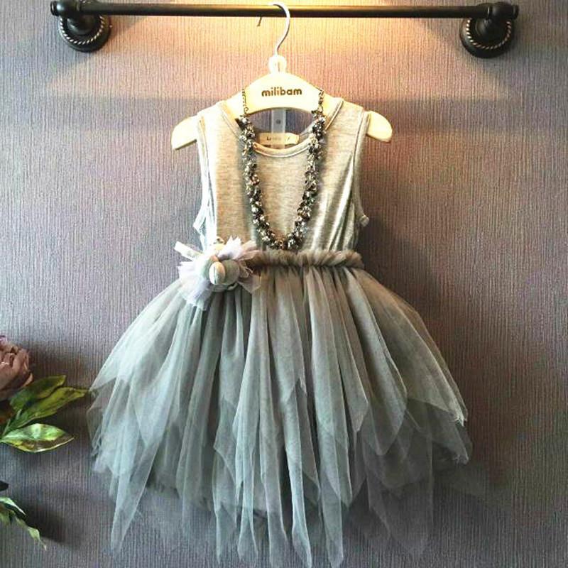 Baby Clothing Layers - 2023 Nieuwe Meisjes Zomer Bloemenfeest Tutu