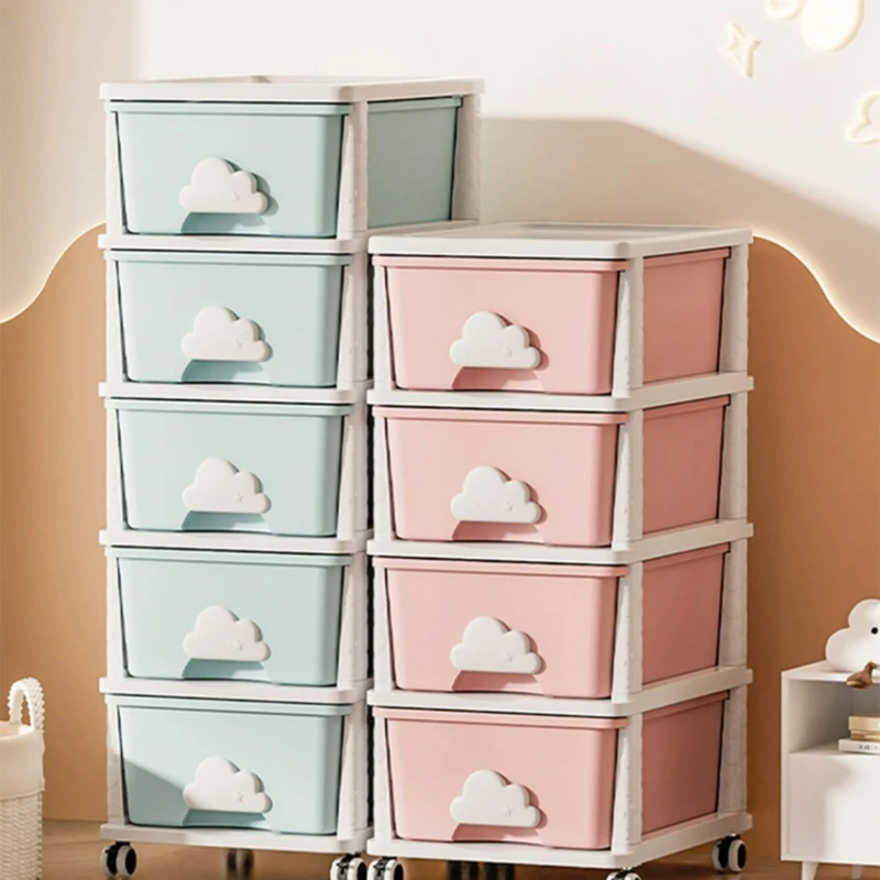 Baby Clothing Types - Opbergbox voor babyspeelgoed, kinderkast organizer, ladenkast