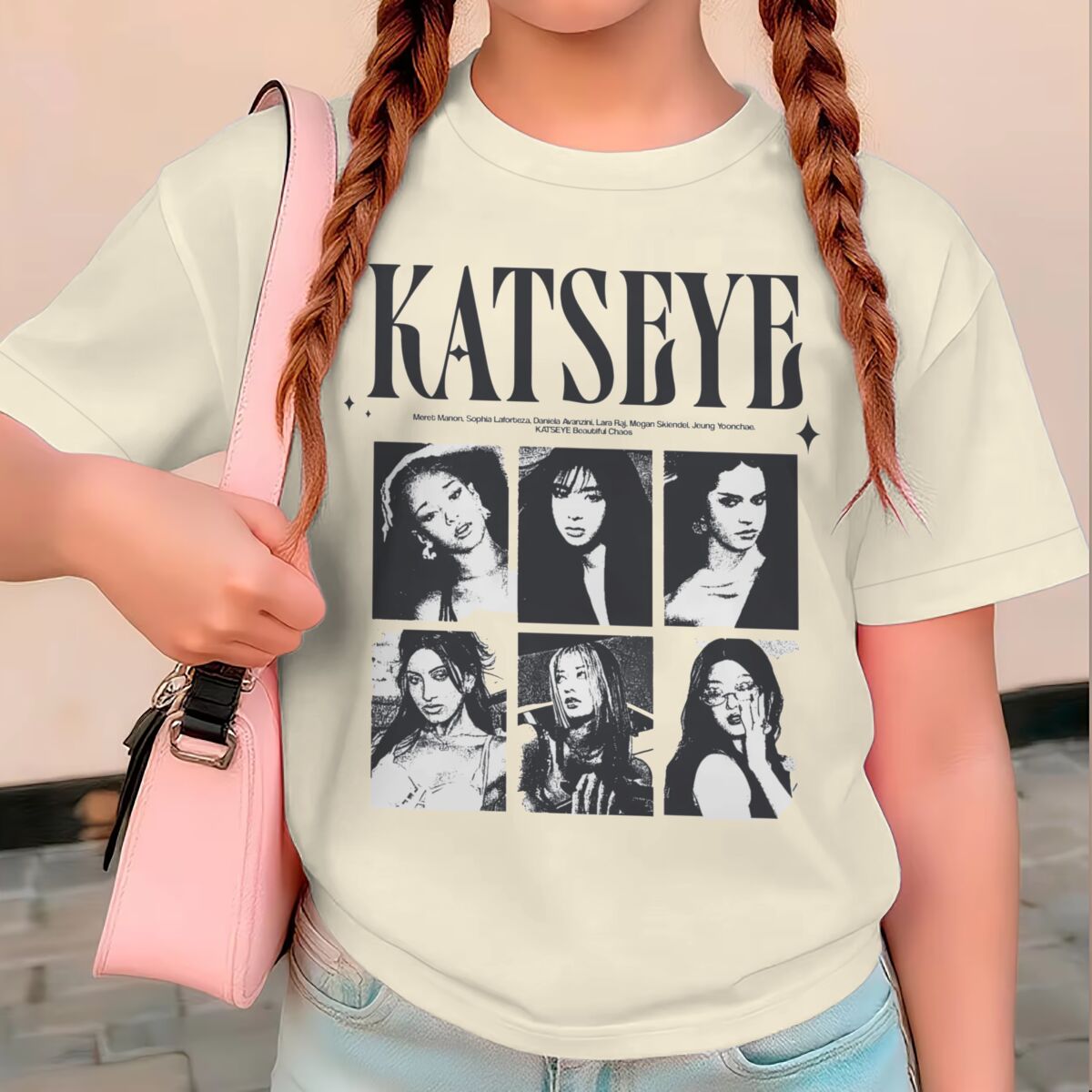 Baby Clothing For Summer - KATSEYE Print Zomer Tops Meisjes Y2K