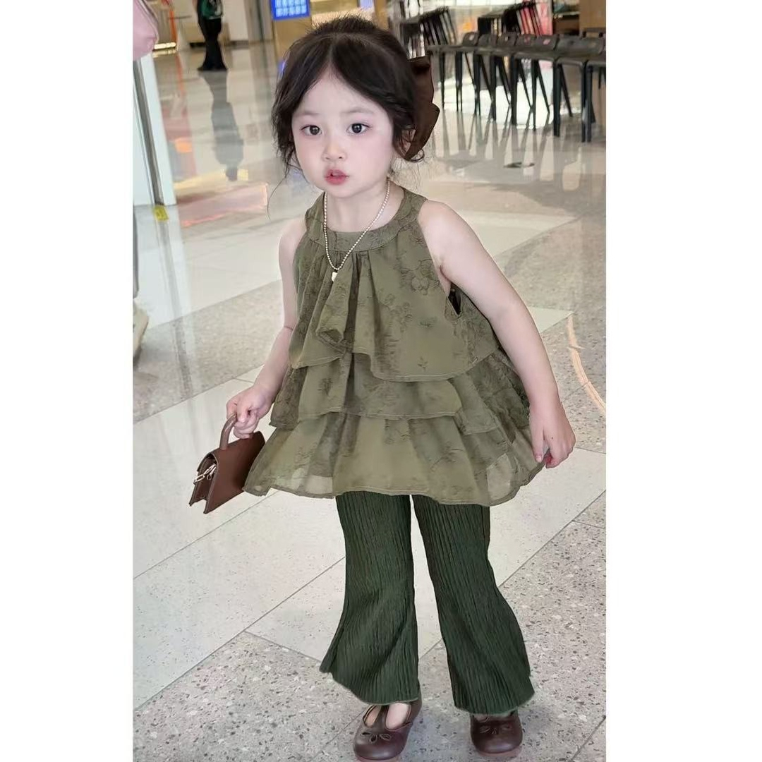 Baby Clothing Unique - Zomermeisjeskledingsets Unieke mooie stijl Kinderbaby Hangende