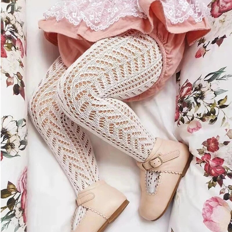 Baby Clothing For Summer - Zomer Baby Meisjes Panty Holle Mesh