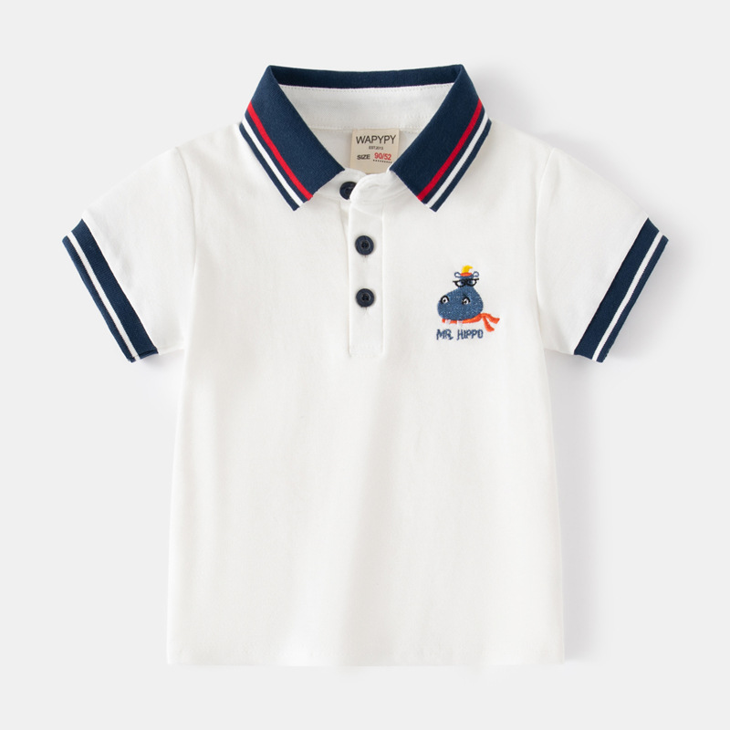 Baby Clothing For Summer - Baby Boy Peuter Poloshirts Voor Kinderkleding