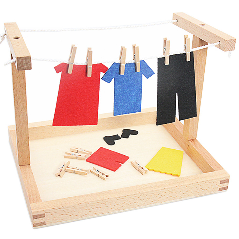 Baby Clothing Kit - Baby Montessori Houten DIY Mini Simulatie