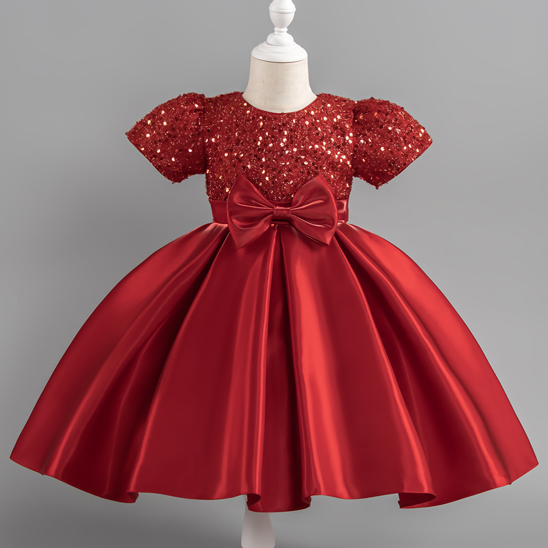 Baby meisjes kerstjurk paillet - Baby Xmas Clothing recensie en prijs