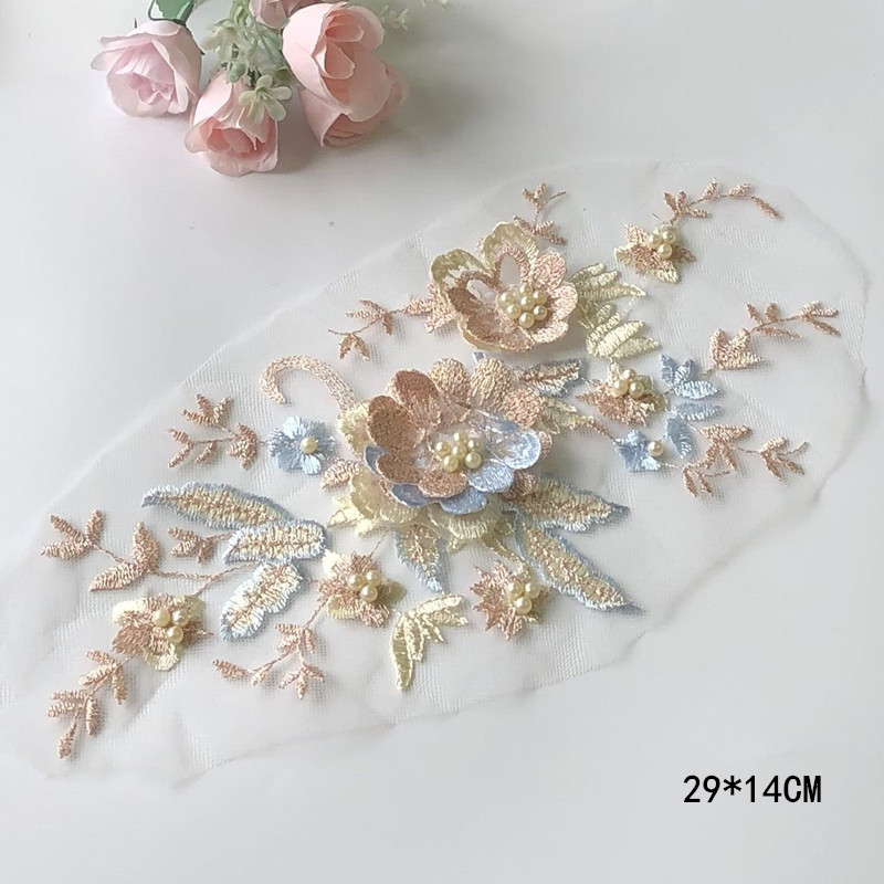 1 Stuks Kant Patch Mesh Netto  - Baby Clothing Embroidery recensie en prijs