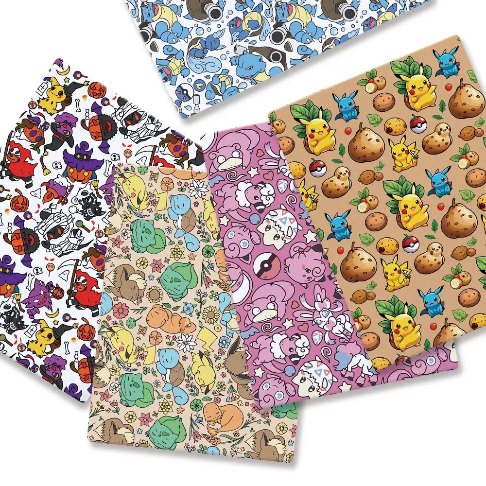 Pokemon Cartoon Fabric140*50cm - Baby Clothing Products recensie en prijs