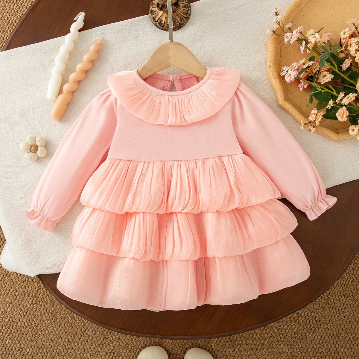 Baby meisjesjurk lente en herf - Baby Clothing Layers recensie en prijs