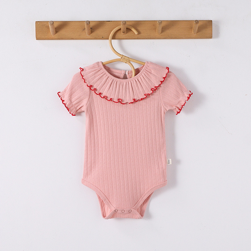Zomerse driehoekige bodysuit v - Baby Clothing Layers recensie en prijs