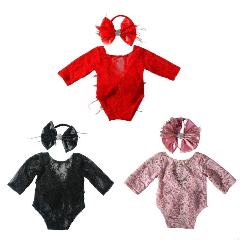 A5YC Mooie kanten romper en ho - Baby Clothing Unique recensie en prijs