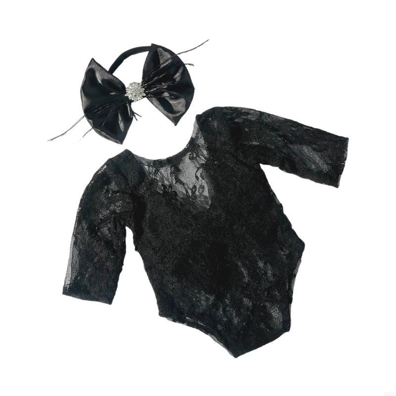 A5YC Mooie kanten romper en ho - Baby Clothing Unique recensie en prijs