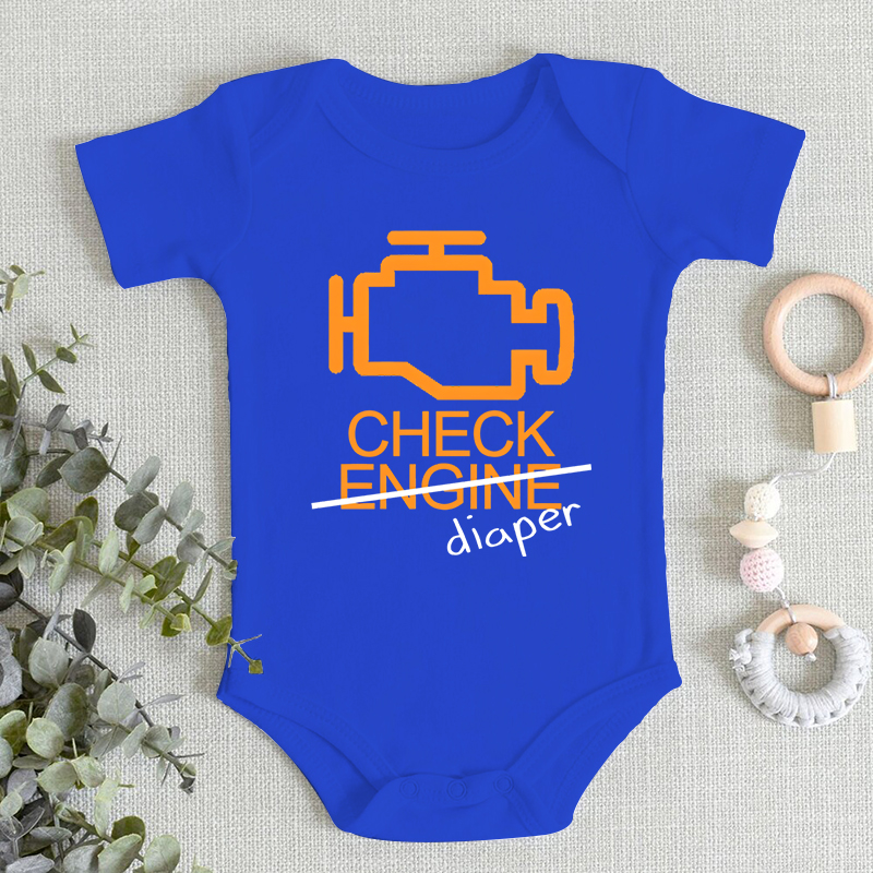 Grappig geruit luierbriefontwe - Baby Clothing Brand recensie en prijs
