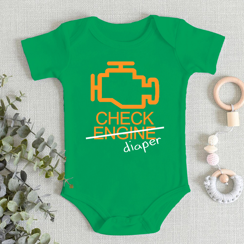 Grappig geruit luierbriefontwe - Baby Clothing Brand recensie en prijs