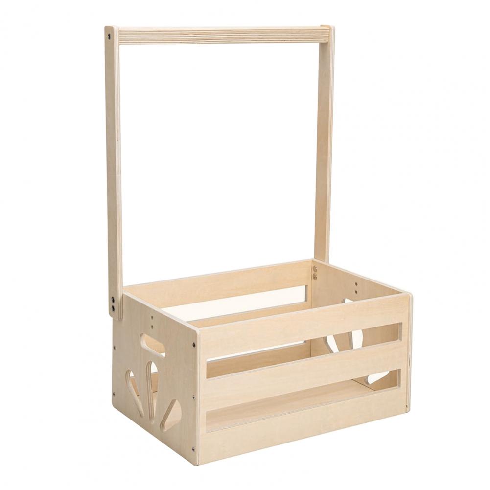 Houten opbergrek voor babyarti - Baby Clothing Types recensie en prijs