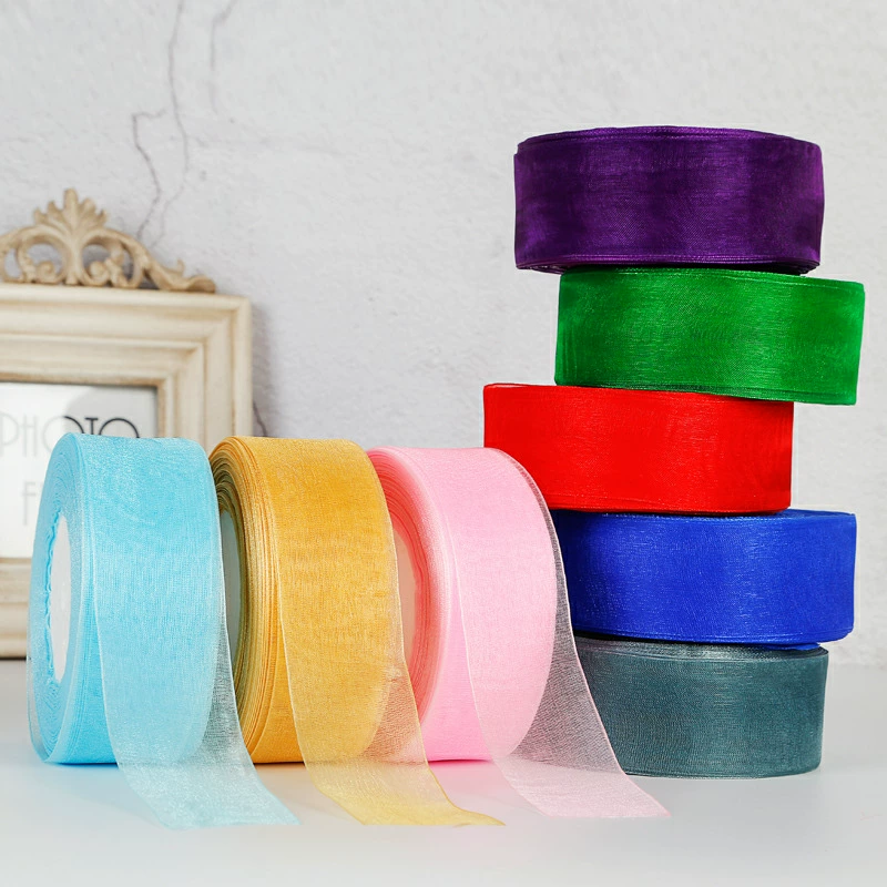 4 cm Chiffon Organza Lint Groo - Baby Xmas Clothing recensie en prijs