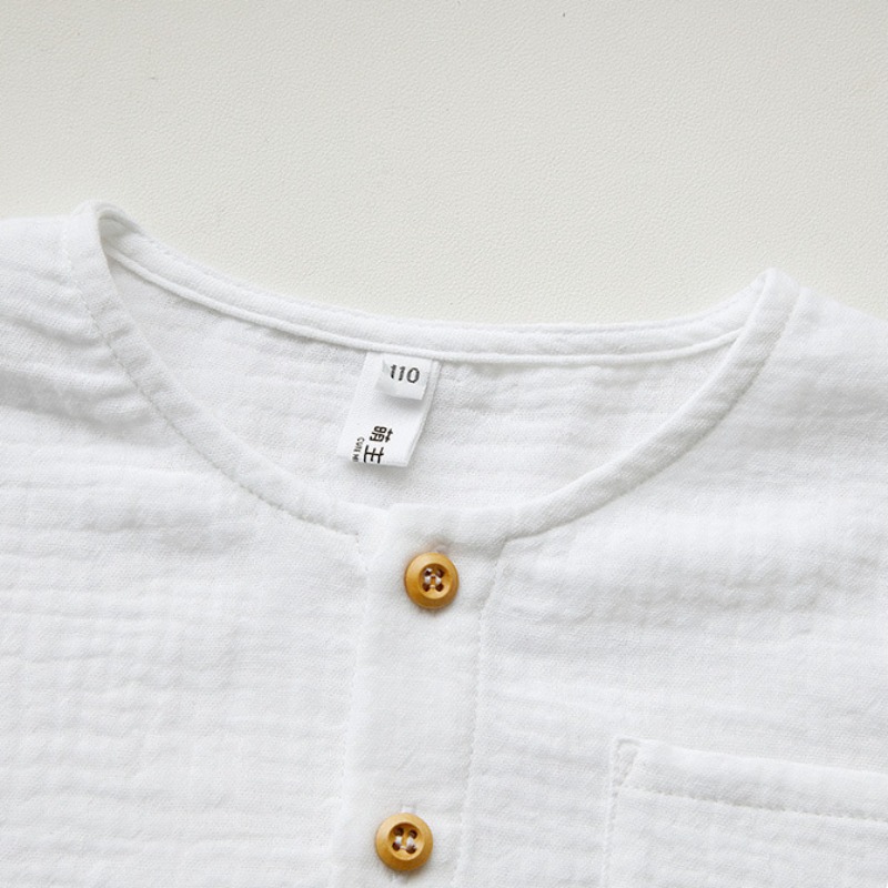 100% Katoen Dubbellaags Crêpe  - Baby Clothing Layers recensie en prijs