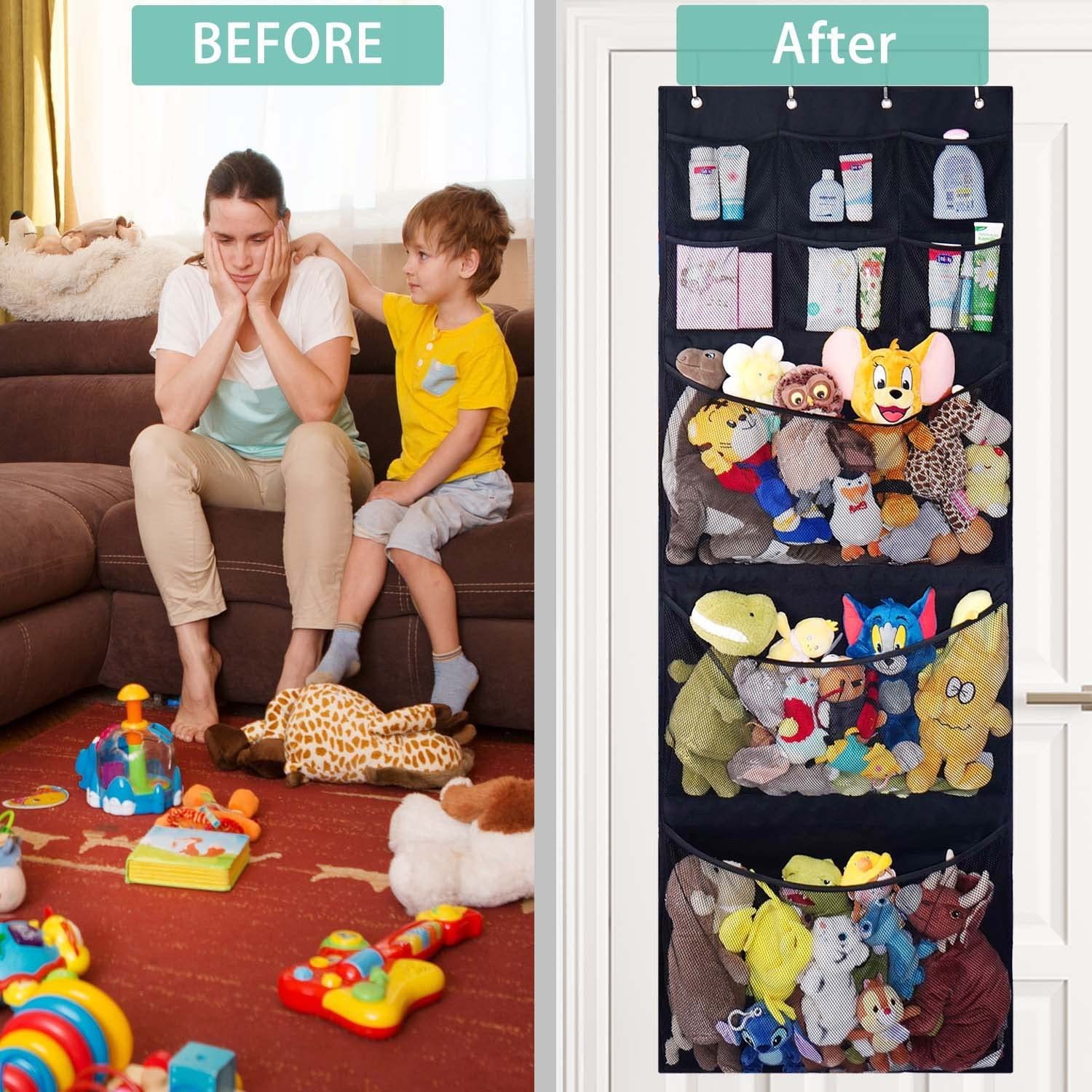 Opbergzak om de deur te hangen - Baby Clothing Types recensie en prijs