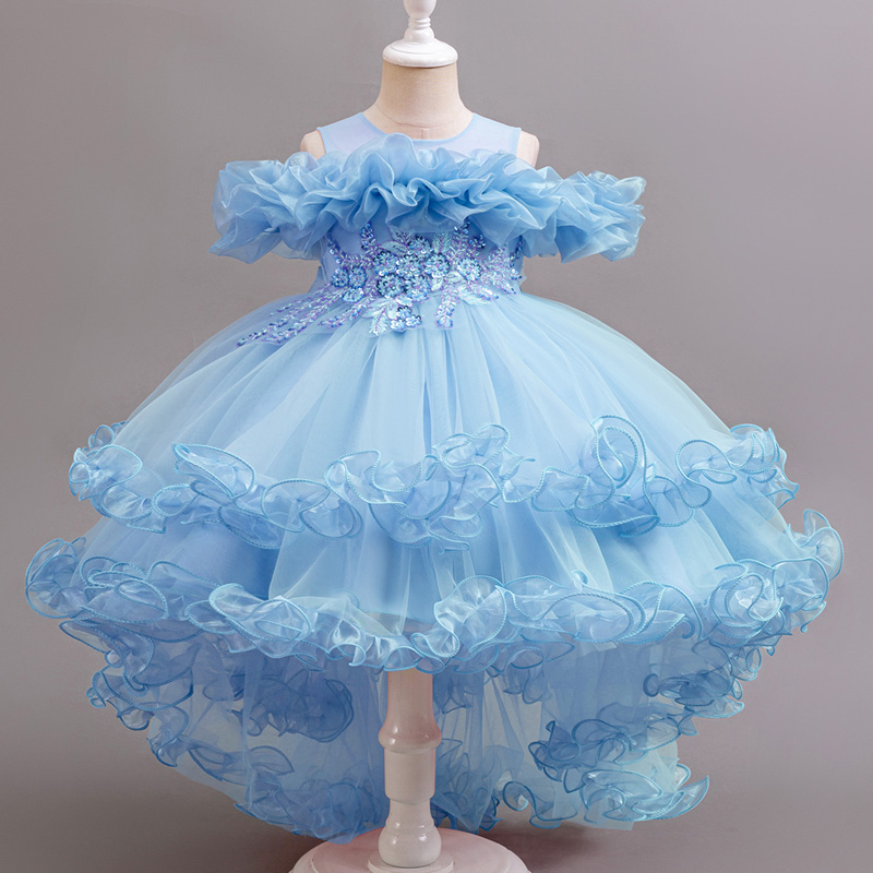 Meisje bloem prinses paillette - Baby Xmas Clothing recensie en prijs