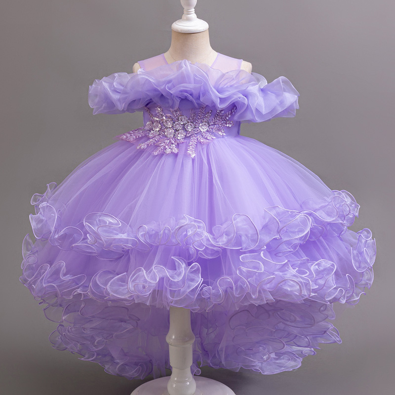 Meisje bloem prinses paillette - Baby Xmas Clothing recensie en prijs