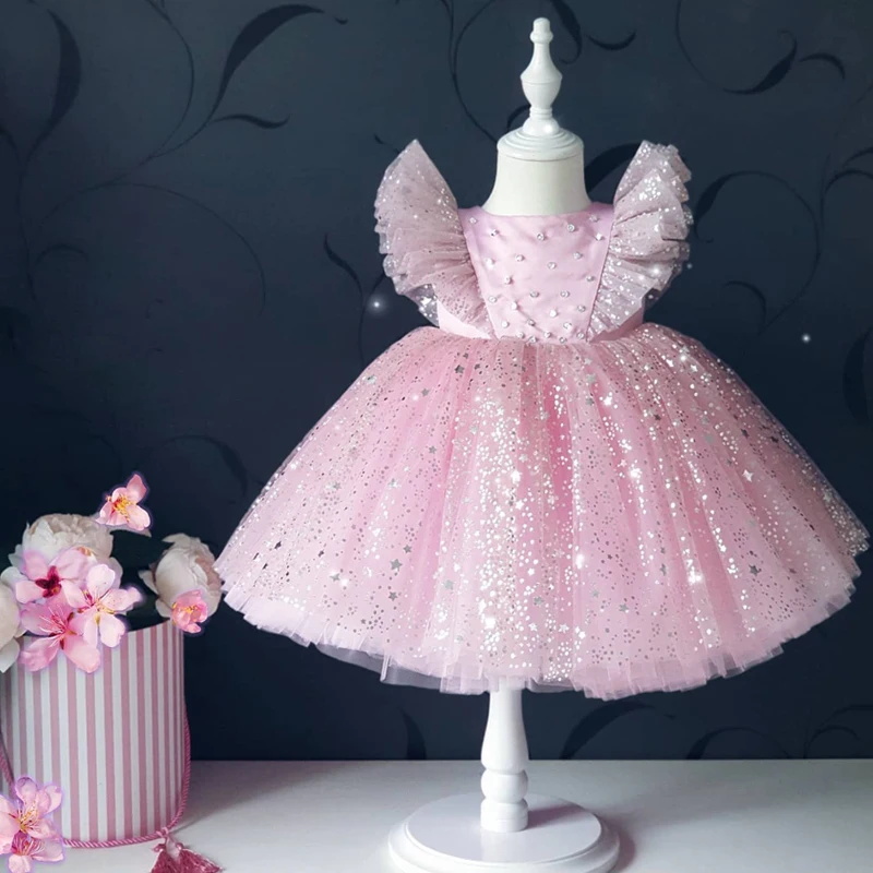 Peuter Baby Meisjes Luxe Ster  - Baby Xmas Clothing recensie en prijs